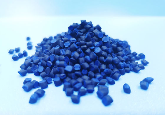 Recycle PE Polypropylene Masterbatch Blue Color LLDPE Industrial Film